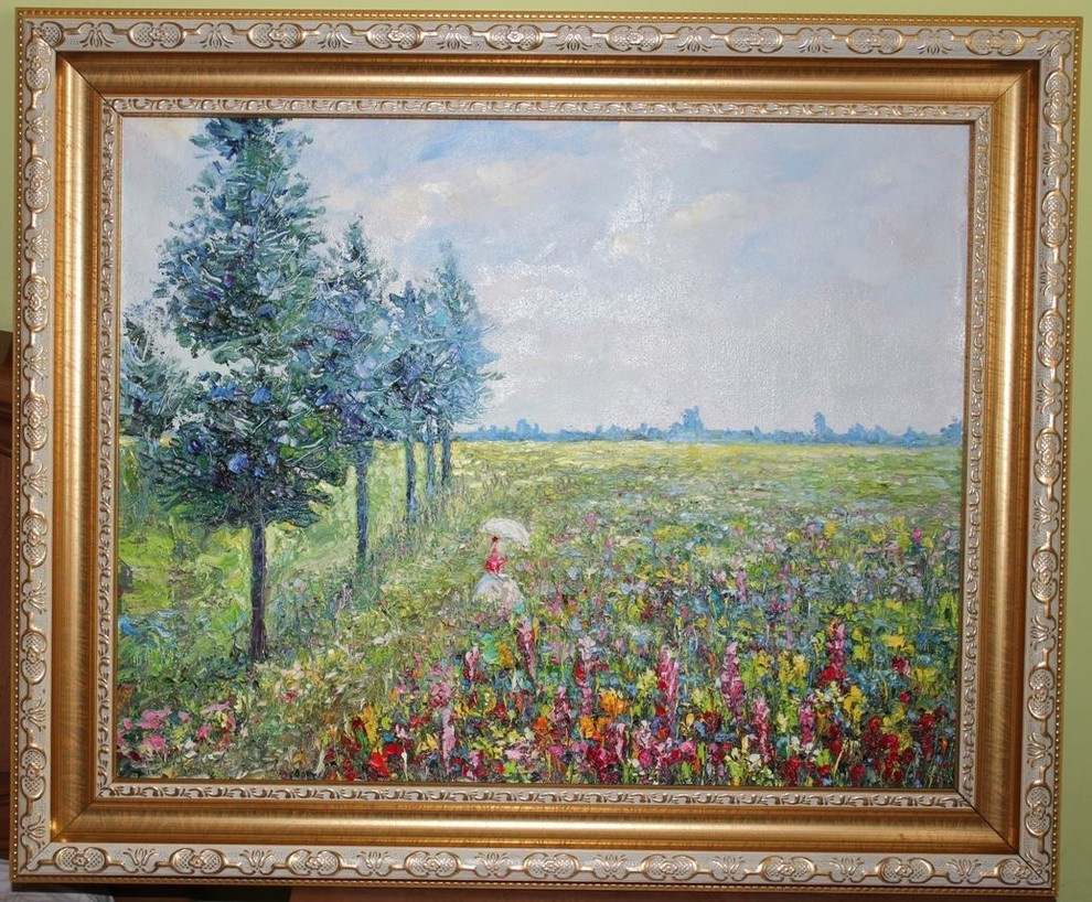 Interior decoration paintings.