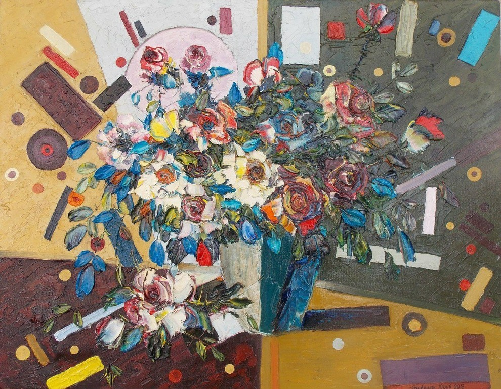 Interior decoration paintings.