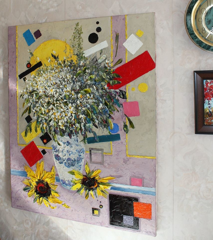Interior decoration paintings.
