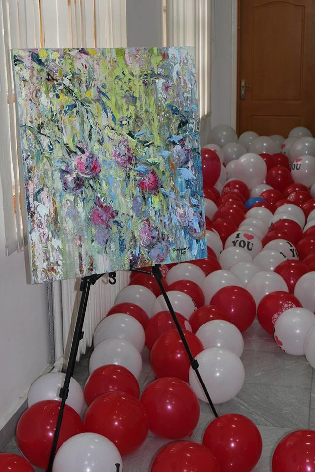 Interior decoration paintings.
