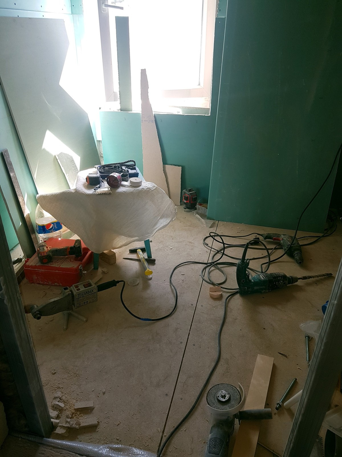 Капитальный ремонт сан.узла в частном доме.