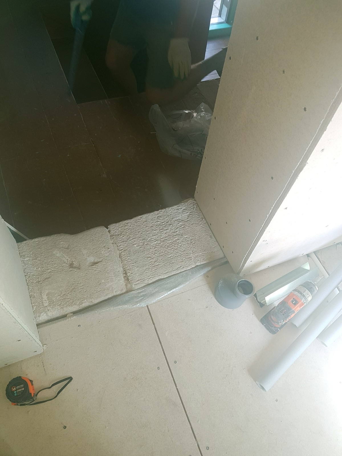 Капитальный ремонт сан.узла в частном доме.