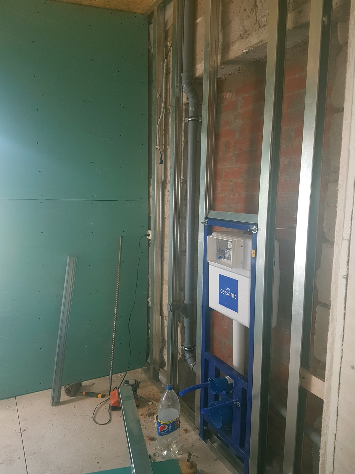 Капитальный ремонт сан.узла в частном доме.