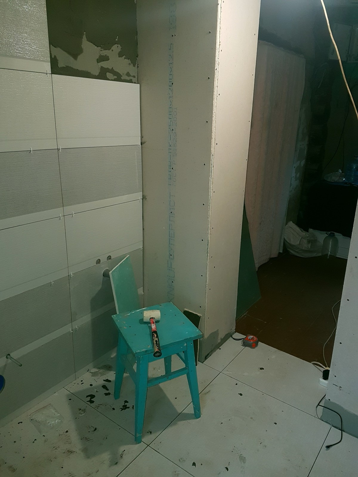 Капитальный ремонт сан.узла в частном доме.