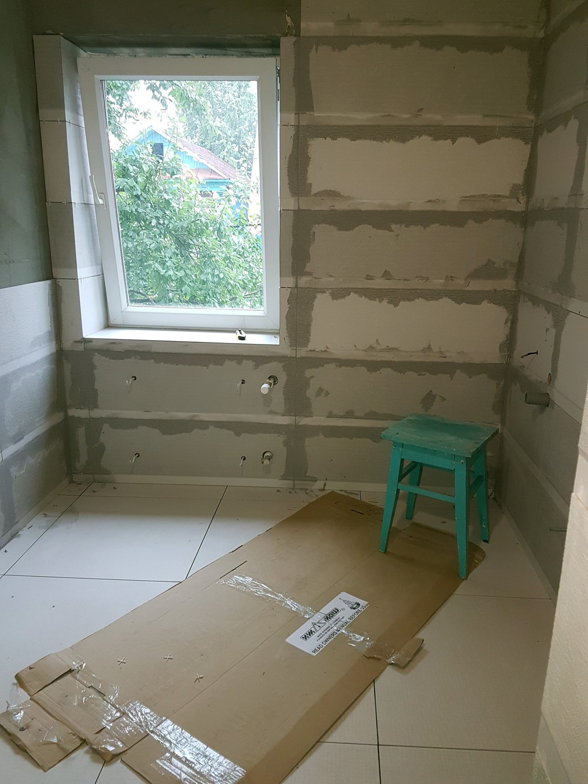 Капитальный ремонт сан.узла в частном доме.