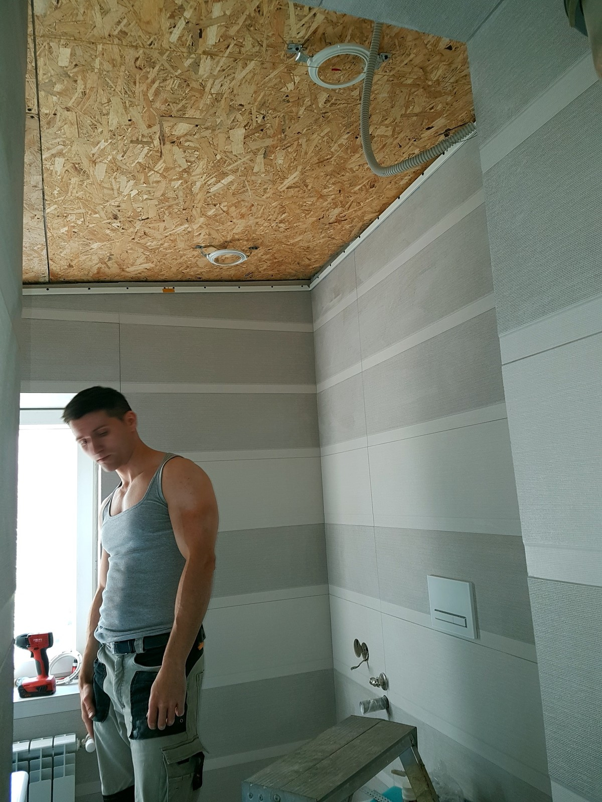 Капитальный ремонт сан.узла в частном доме.