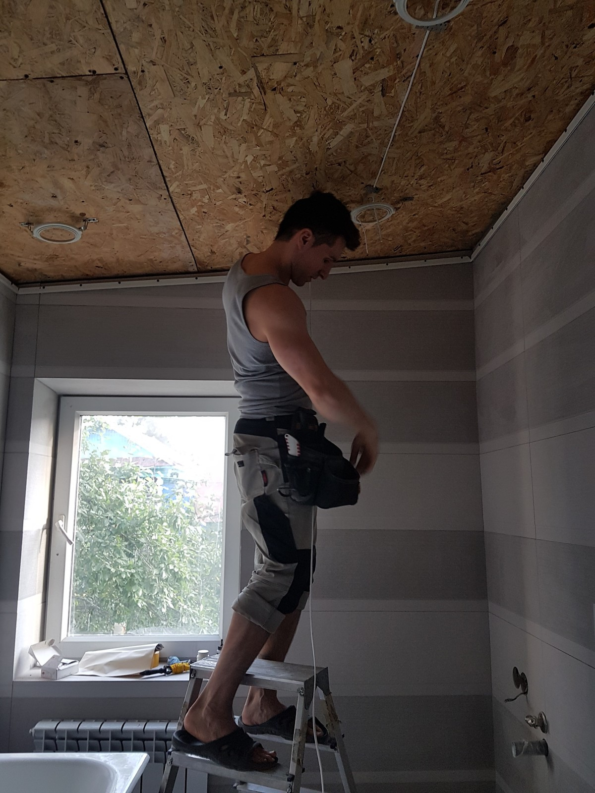 Капитальный ремонт сан.узла в частном доме.