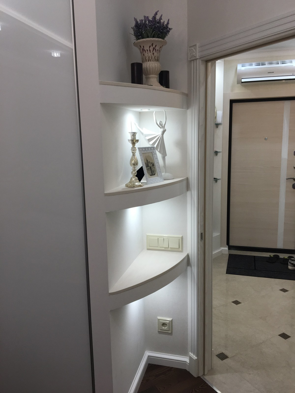 Фото реализованного проекта. Двухкомнатная квартира в ЖК "Большой"