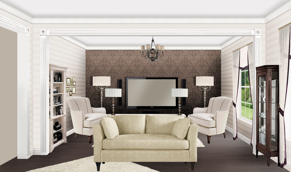 Эскиз гостиной