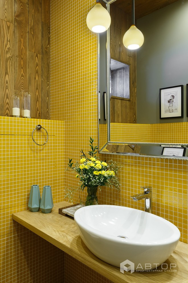 Дом на склоне - фото интерьеров