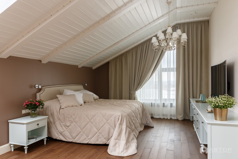 Дом на склоне - фото интерьеров