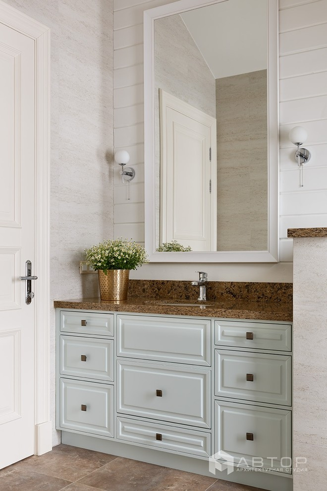 Дом на склоне - фото интерьеров