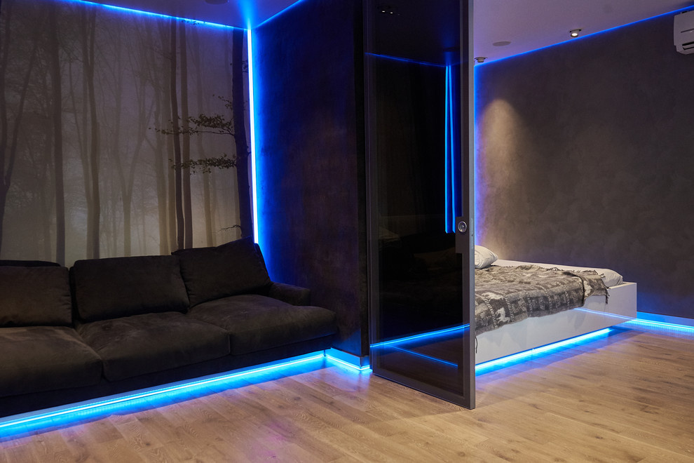 Квартира в стиле Минимал Хай-Тек