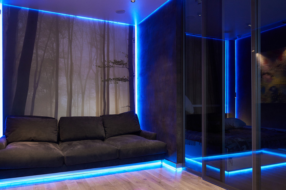 Квартира в стиле Минимал Хай-Тек