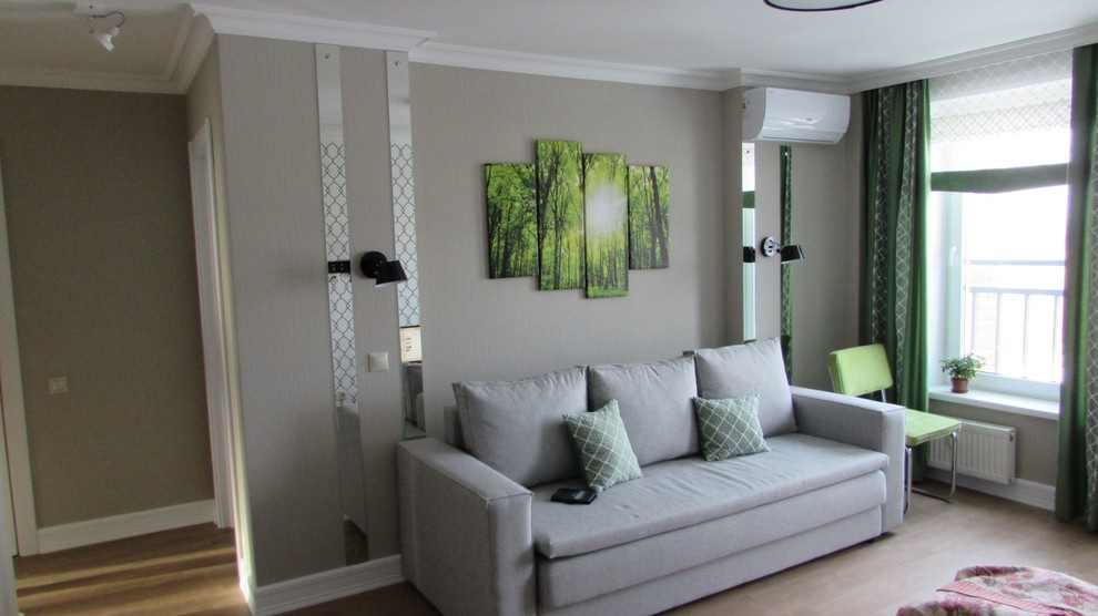 Ремонт 2х квартиры 63,5 м2, в ЖК "Алиса" по адресу: ул. 9-я Подлесная 29