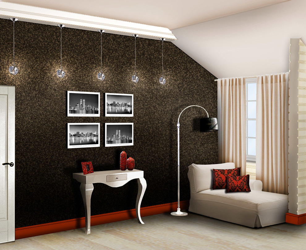 Вариант оформления спальни