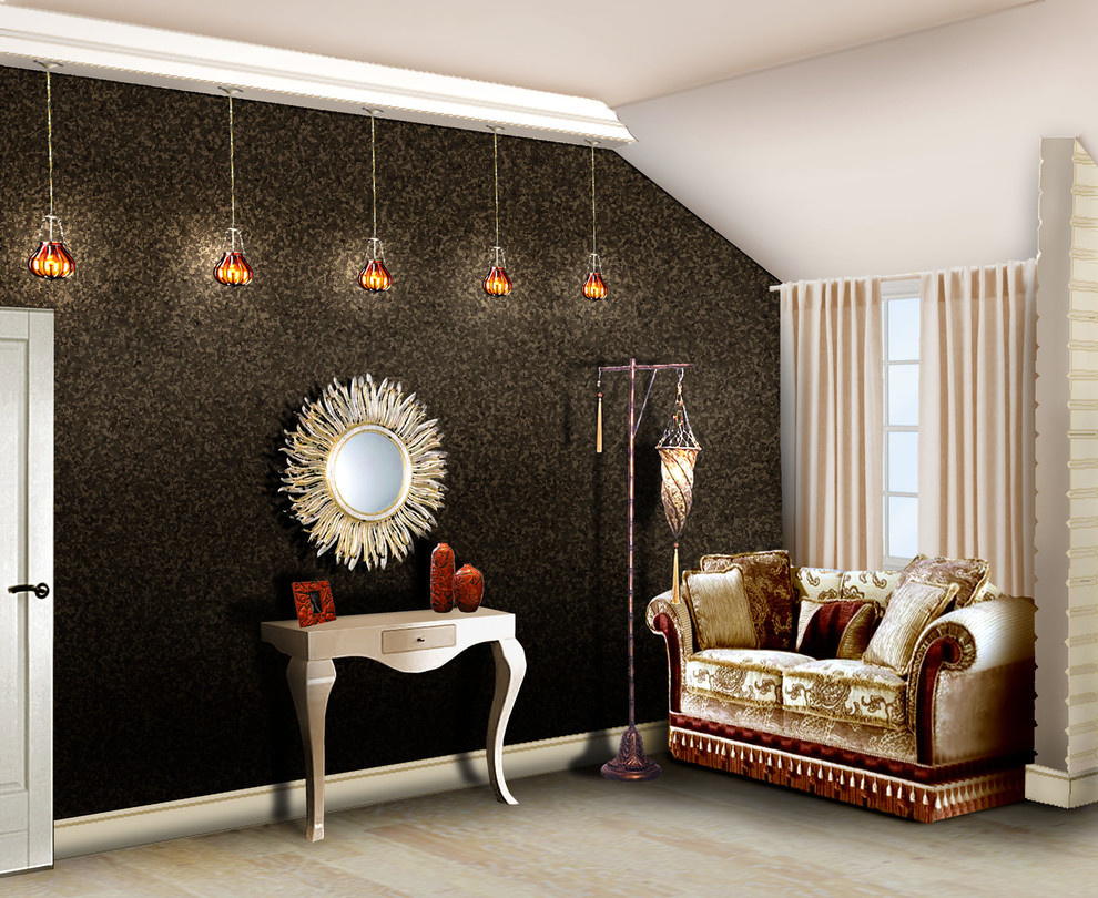 Вариант оформления спальни