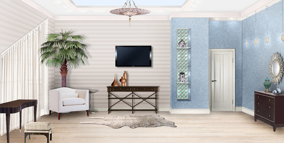 Вариант оформления спальни