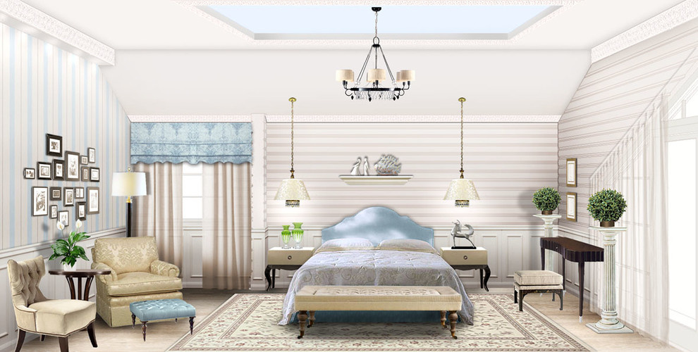 Вариант оформления спальни