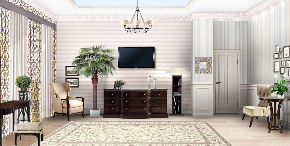 Вариант оформления спальни