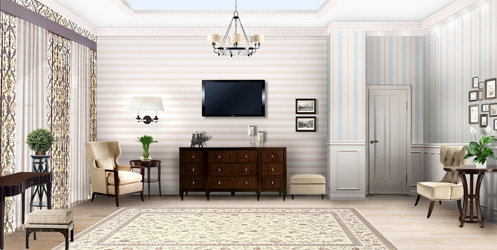 Утвержденный эскиз спальни