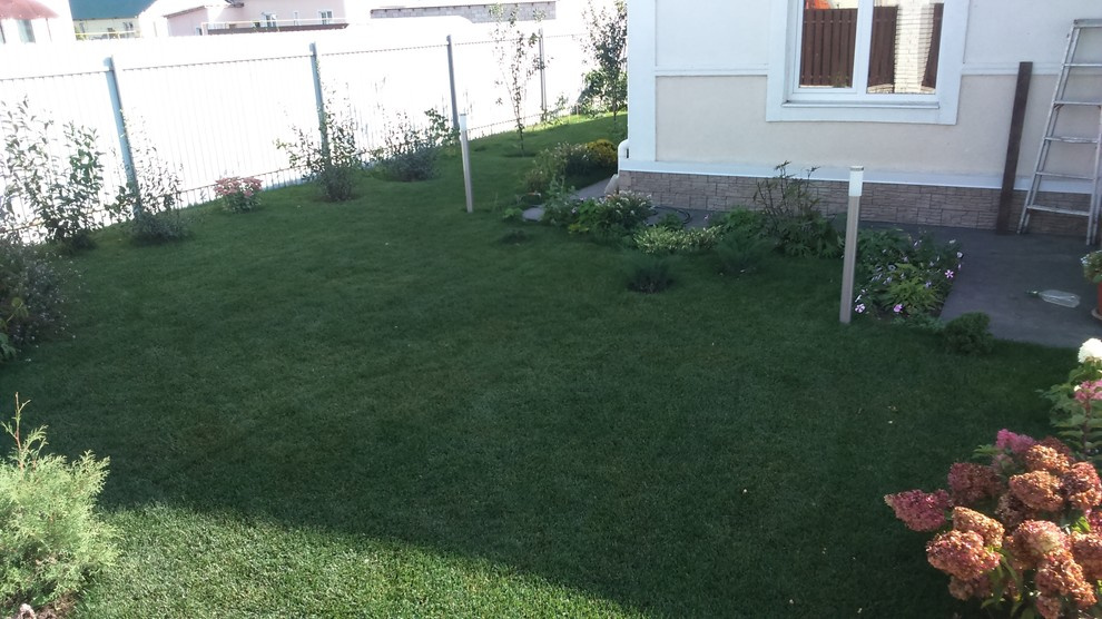 Укладка рулонного газона, Самарская область, Ладья Благополучия