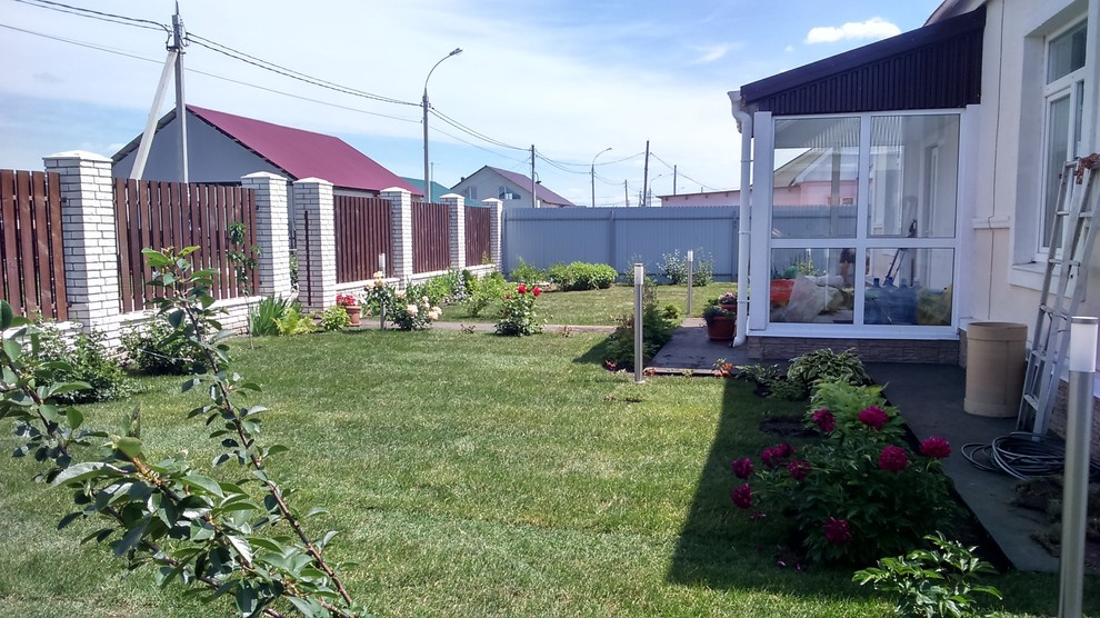 Обложка проекта: Укладка рулонного газона, Самарская область, Ладья Благополучия