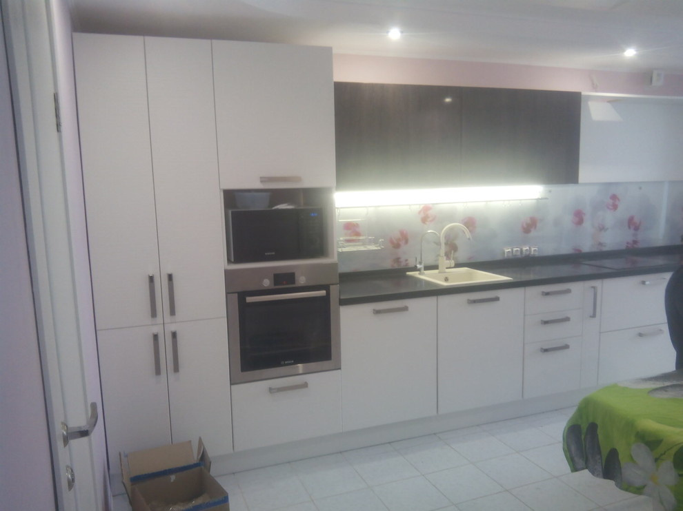 Современный стиль. Светлая с акцентом на темное