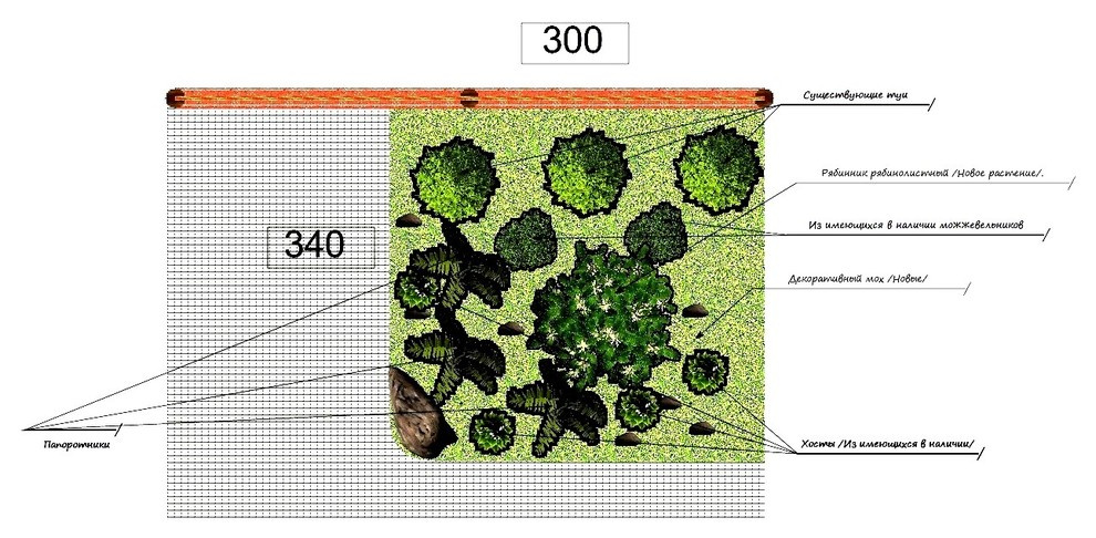 Реконструкция старых клумб, восстановление газонов