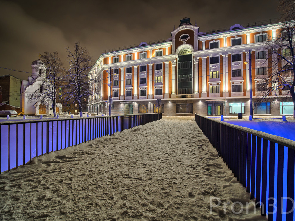 Обложка проекта: Ночной Нижний Новгород