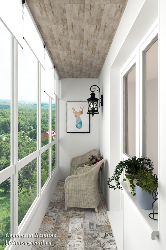 Студия в скандинавском стиле