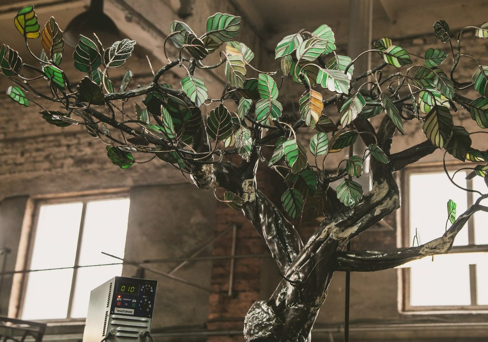 Обложка проекта: Ковка + Витражные элементы