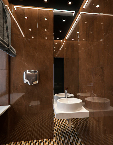 Освещение салона красоты