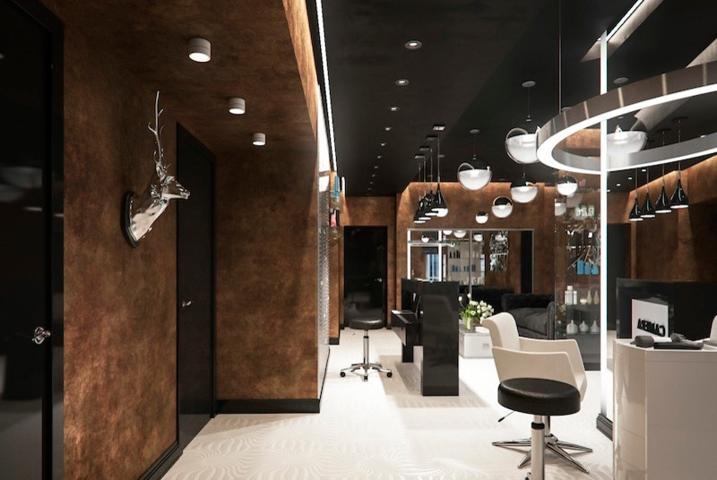 Освещение салона красоты