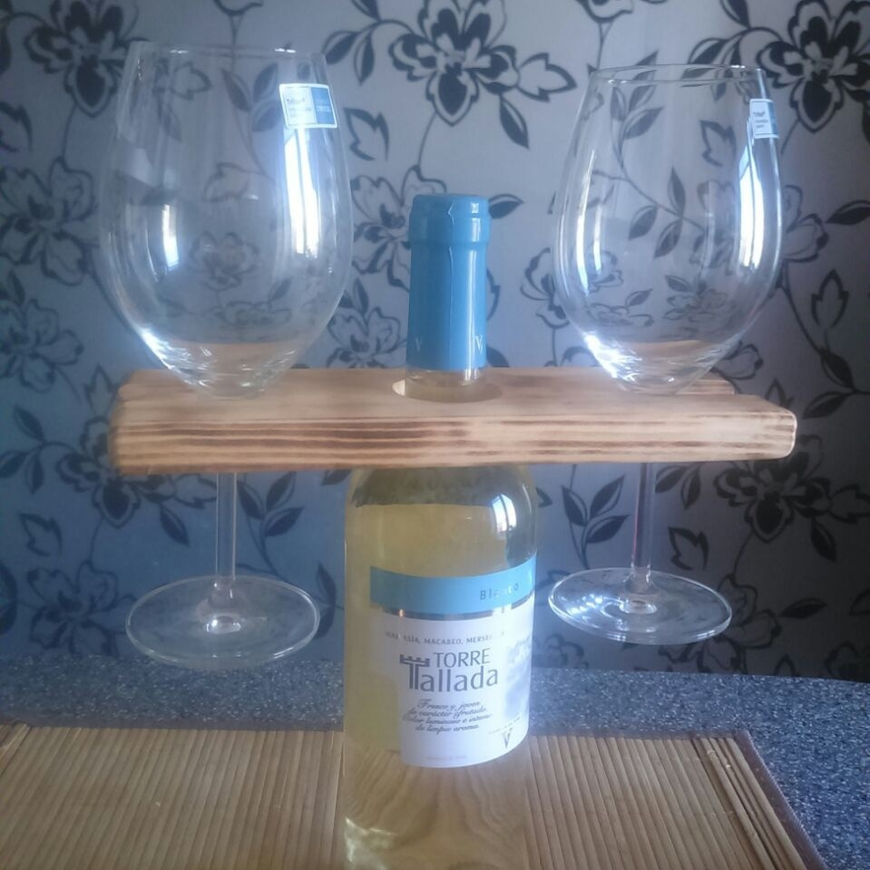 Bottle Wine Glass Holder