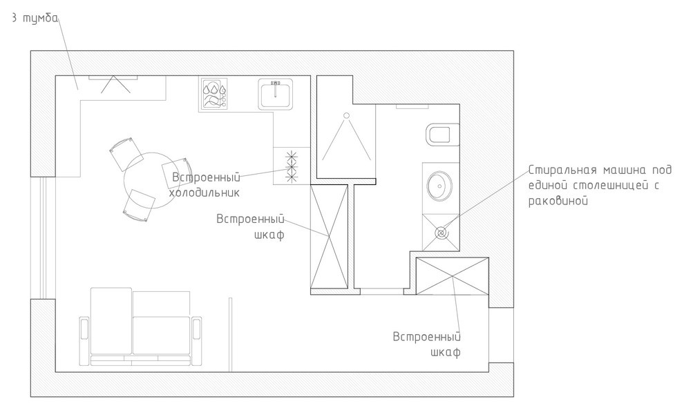 Квартира после перепланировки