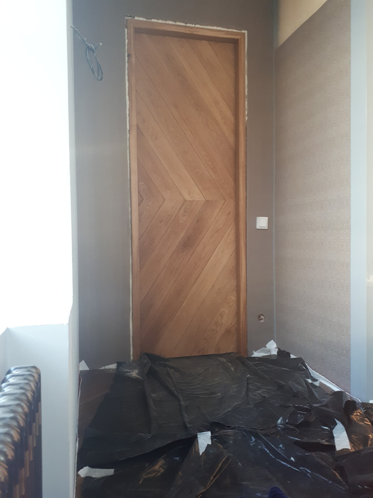 Межкомнатные двери в стиле лофт.