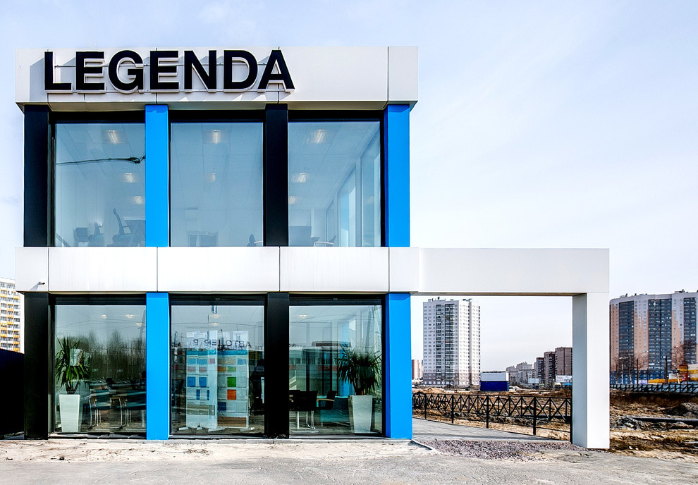 Временный офис продаж для проекта LEGENDA на Дальневосточном 12