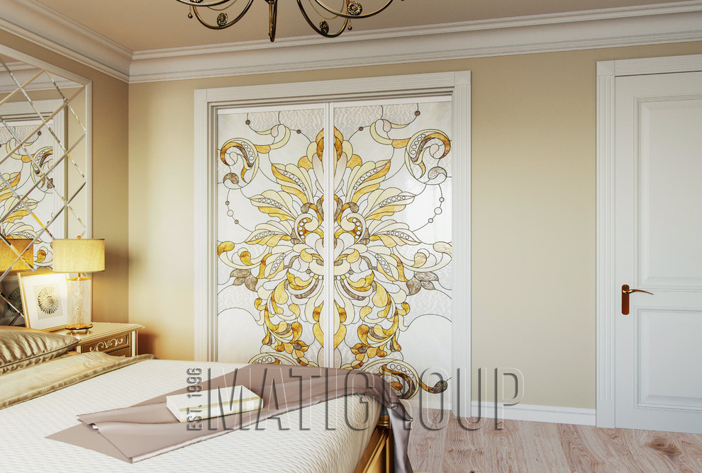 Эскиз витража + 3D визуализация