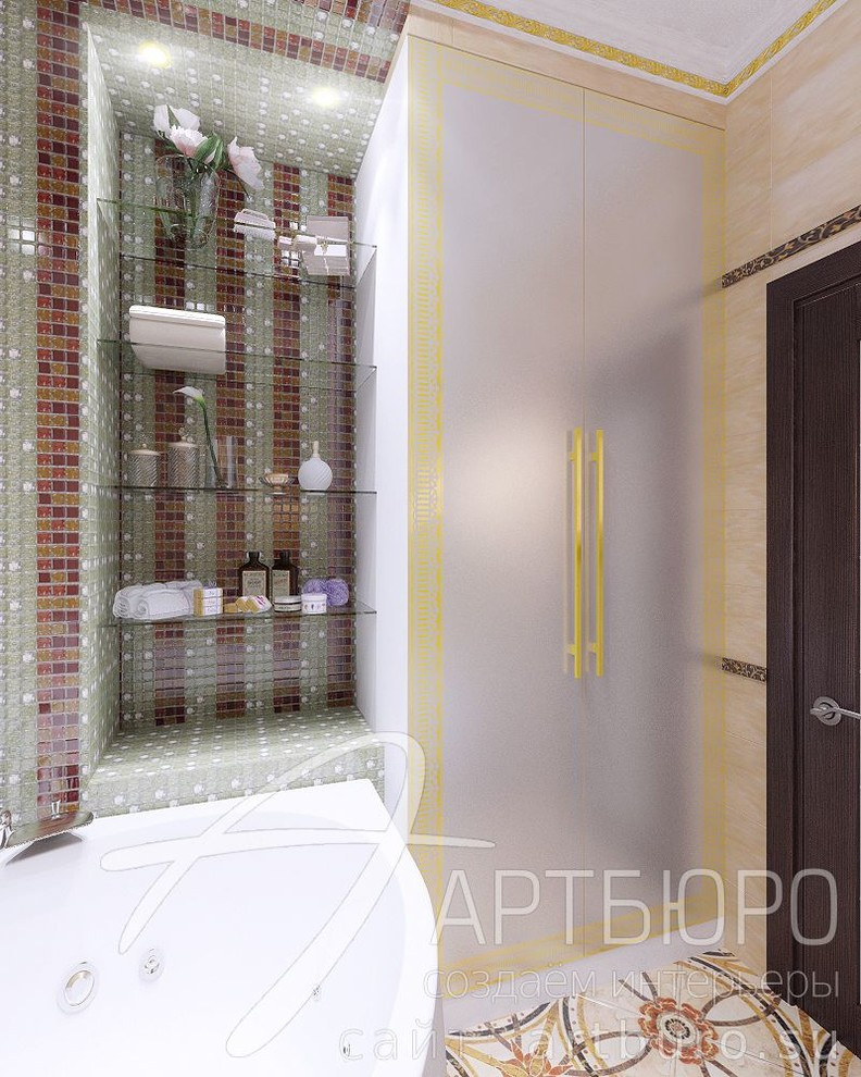 Классический стиль в трёхкомнатной квартире