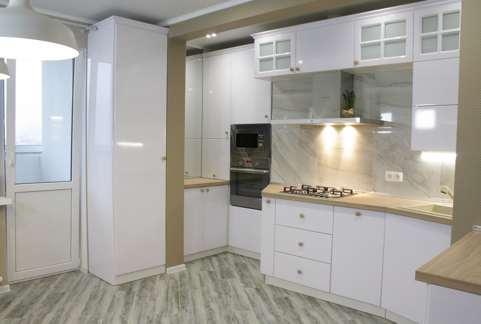 Кухня нестандартной планировки