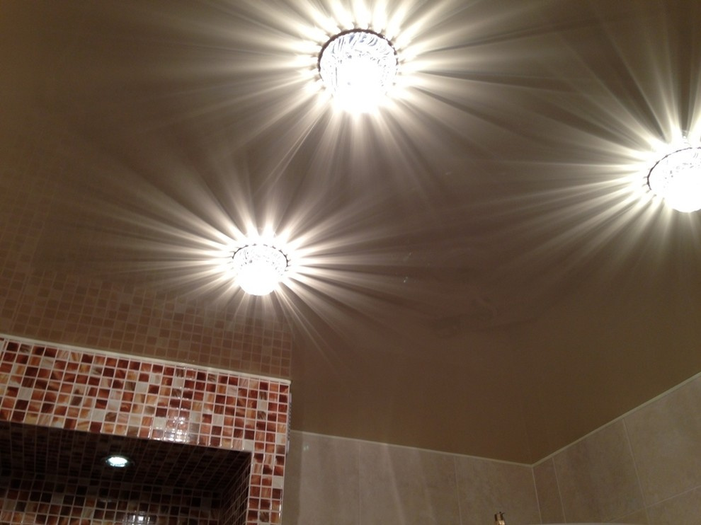 Обложка проекта: Натяжной потолок в санузле