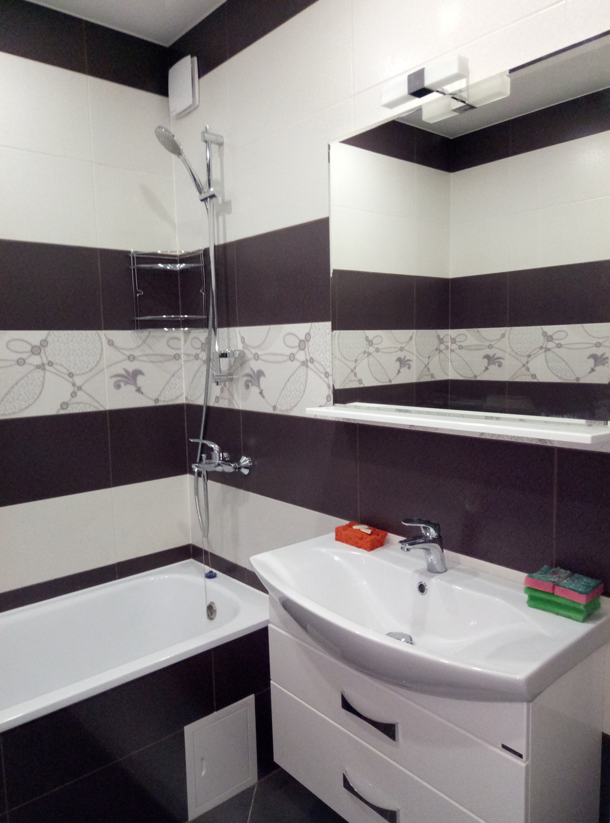 Раздельный санузел с небольшим бюджетом