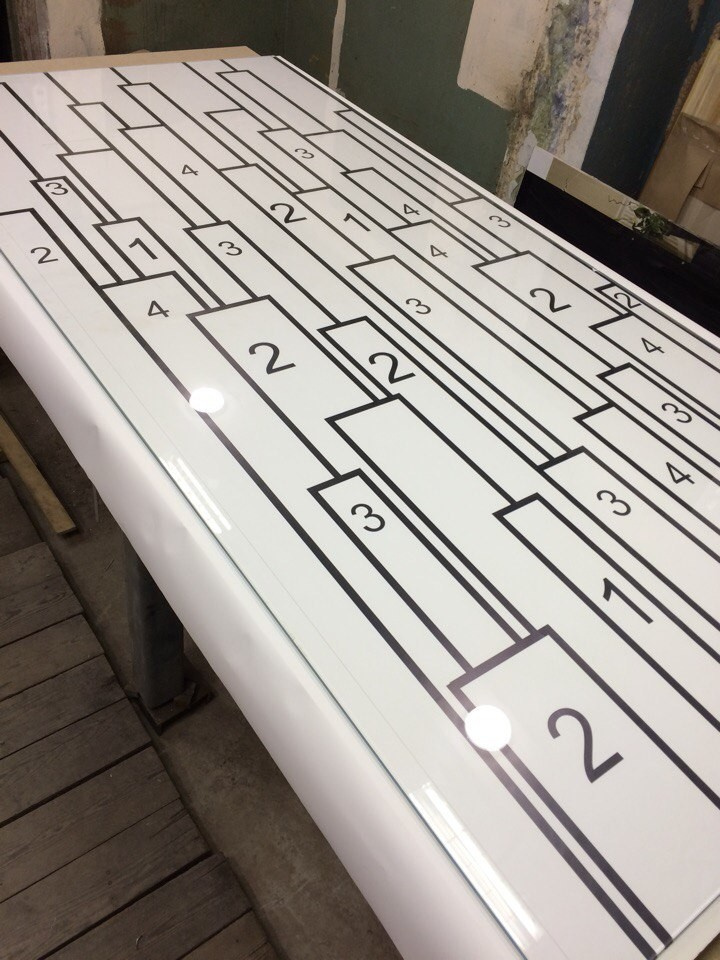 Перегородка из стекла