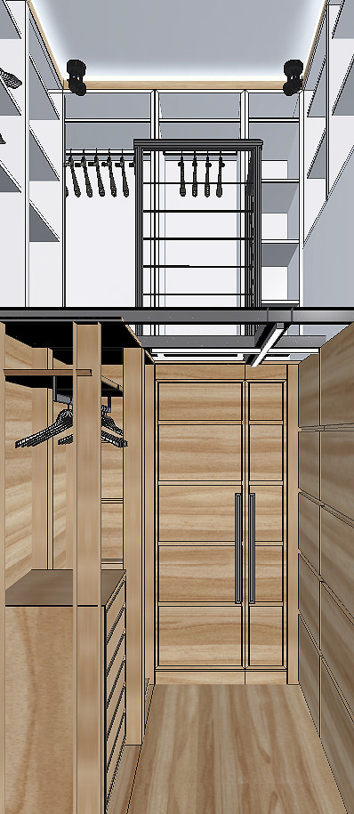 Чертежи к проекту квартиры в ЖК "Большом"