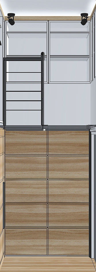 Чертежи к проекту квартиры в ЖК "Большом"