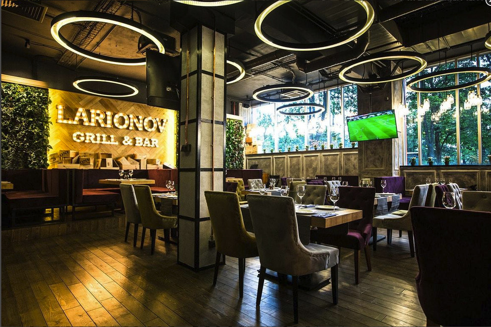 Обложка проекта: Ларионов Гриль и Бар (Larionov Grill and Bar)