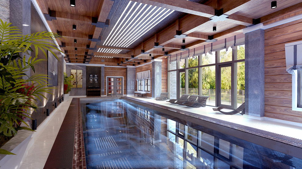 Эксклюзивный домашний курорт с элементами кантри и классики