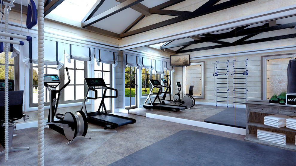 Эксклюзивный домашний курорт с элементами кантри и классики