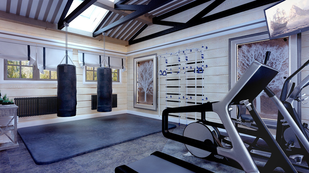 Эксклюзивный домашний курорт с элементами кантри и классики